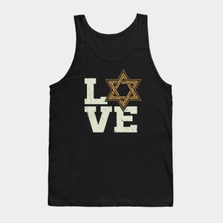 Jewish Star of Davi - Love Tank Top